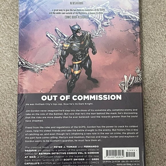 Batman Detective Comics Volume 9 Gordon At War New - Picture 2 of 3